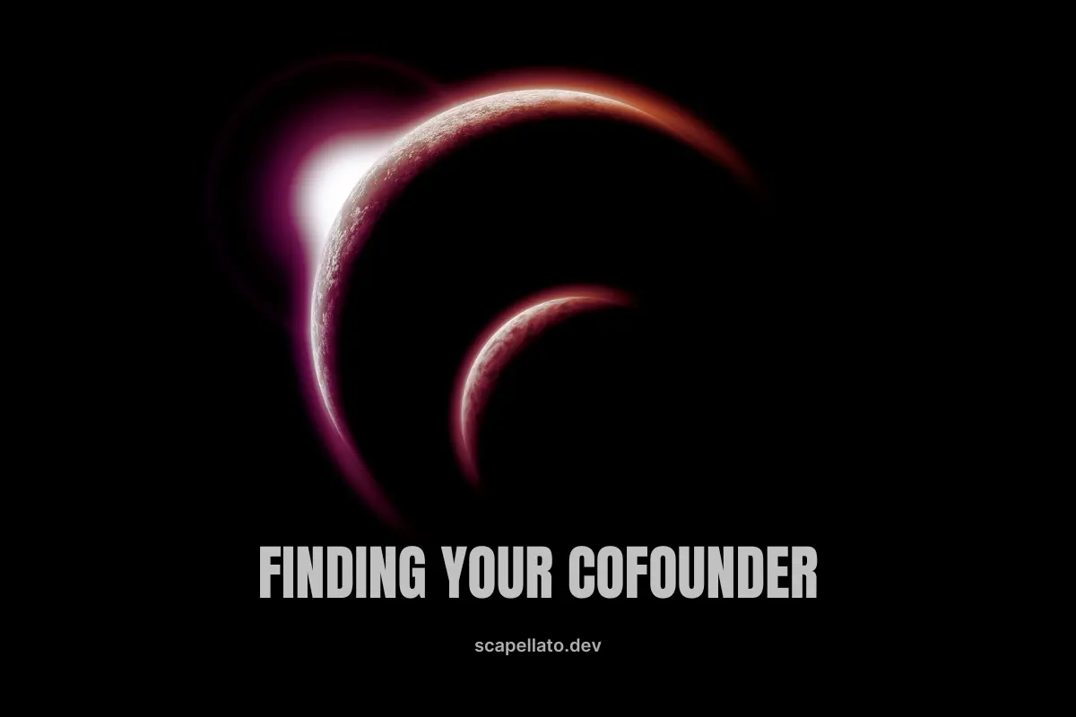 Finding Your Co-Founder